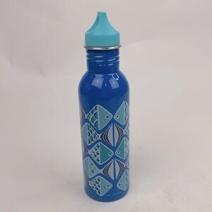 💰Bundle 3/$30 Vera Bradley Aluminum Drinkware Tumbler Travel Cup Blue Fish